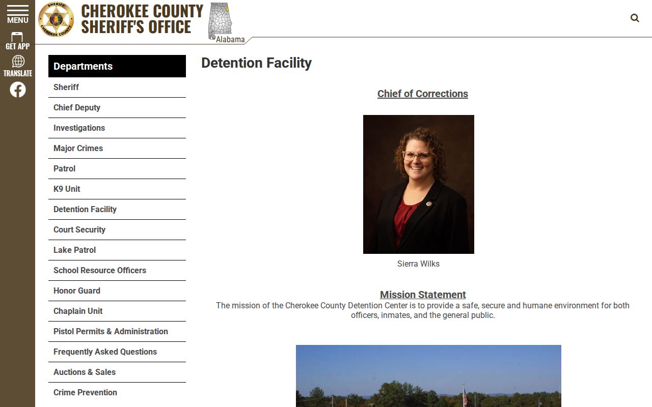 Cherokee County active warrant detention and bond terms